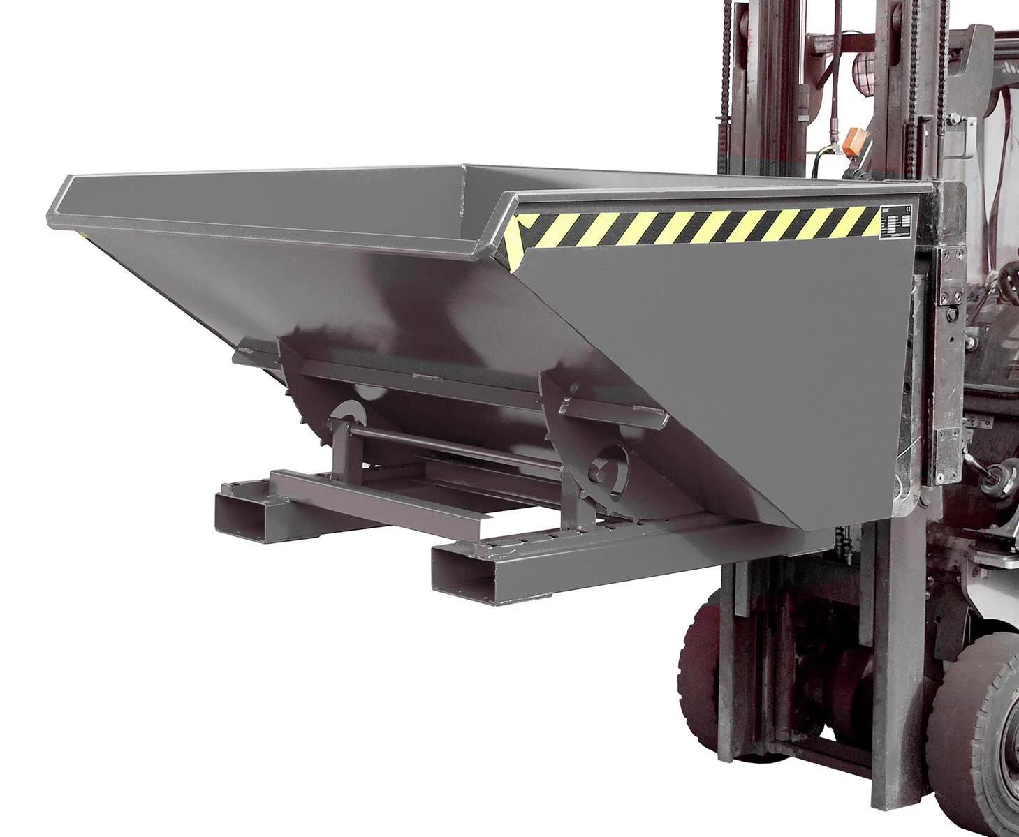 Tipping Container EXPO 900 0.90m³ 1260x1570x835mm RAL 7005 Mouse Grey