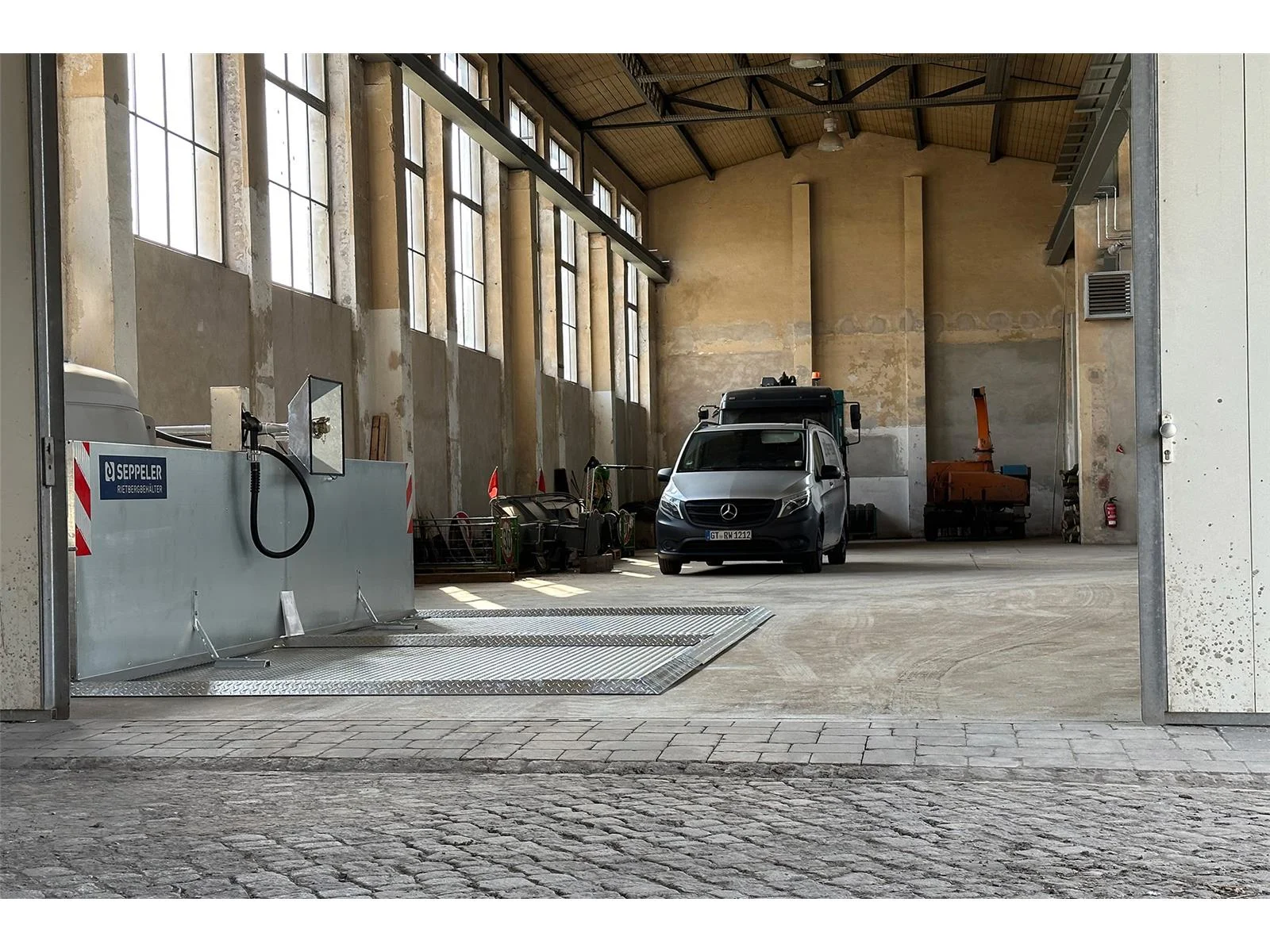 Punto di rifornimento carburante KAP-ECO - Installazione interna - Pacchetto completo