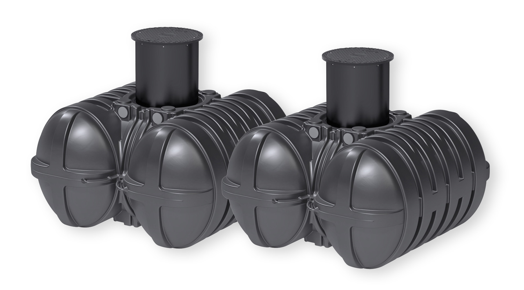Retentionstank 3500L bis 10.000L, 50% oder 100% Retention