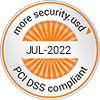 PCI DSS compliant Seal