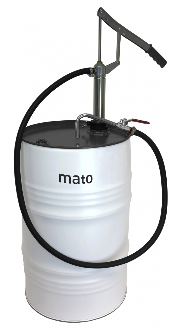 MATO Fasspumpe HP 202 bei : Handpumpe für 50-60l Fässer,  ideal für Motor- & Getriebeöle