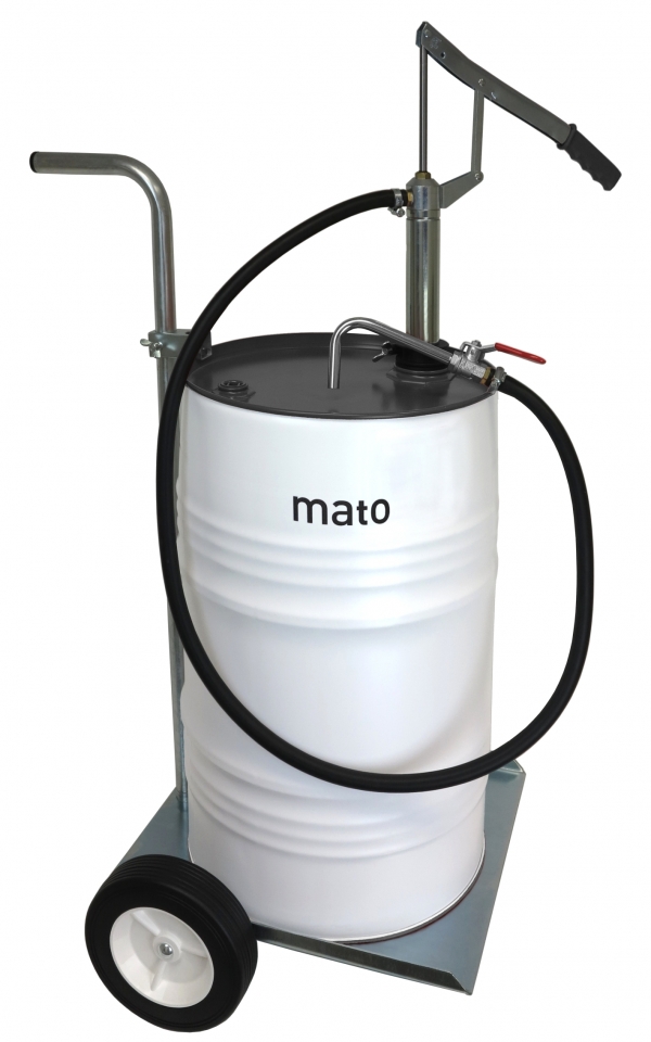 MATO Fasspumpe HP 202, mobil für 50 bis 60 Liter Ölfässer